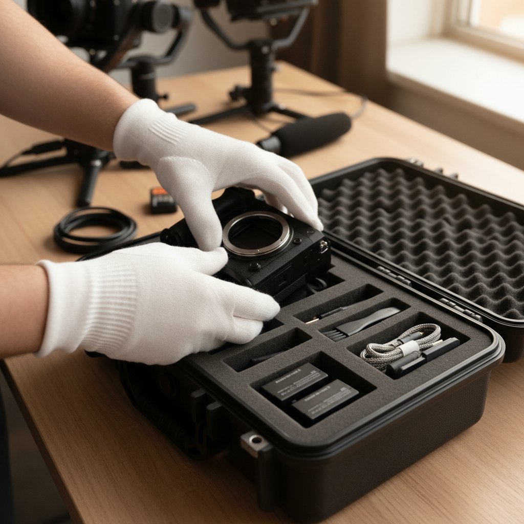 Professional camera equipment at Cojaqa