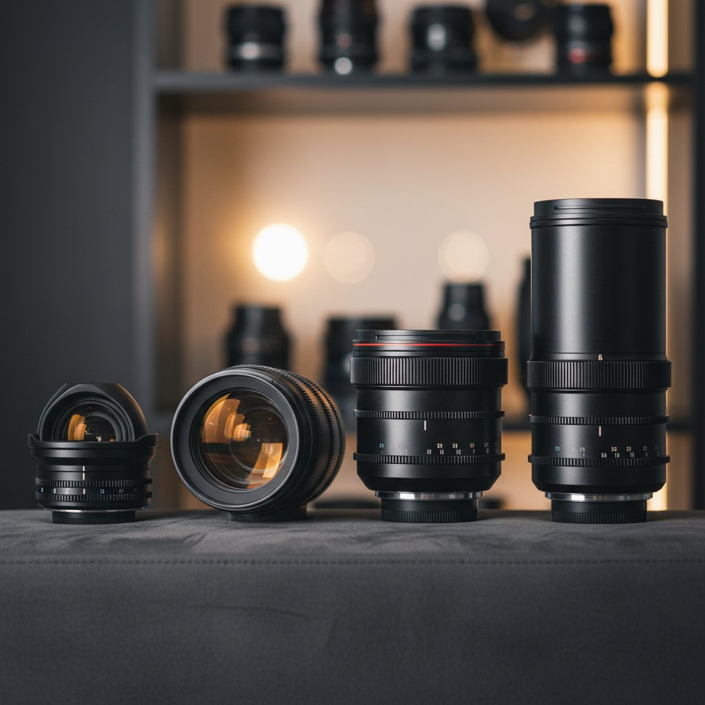 Lens selection for video production